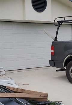 Steel Garage Door Replacement, Longwood